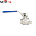 Guten Top Long Handle DN15 Pressure PN25 Brass Ball Valve